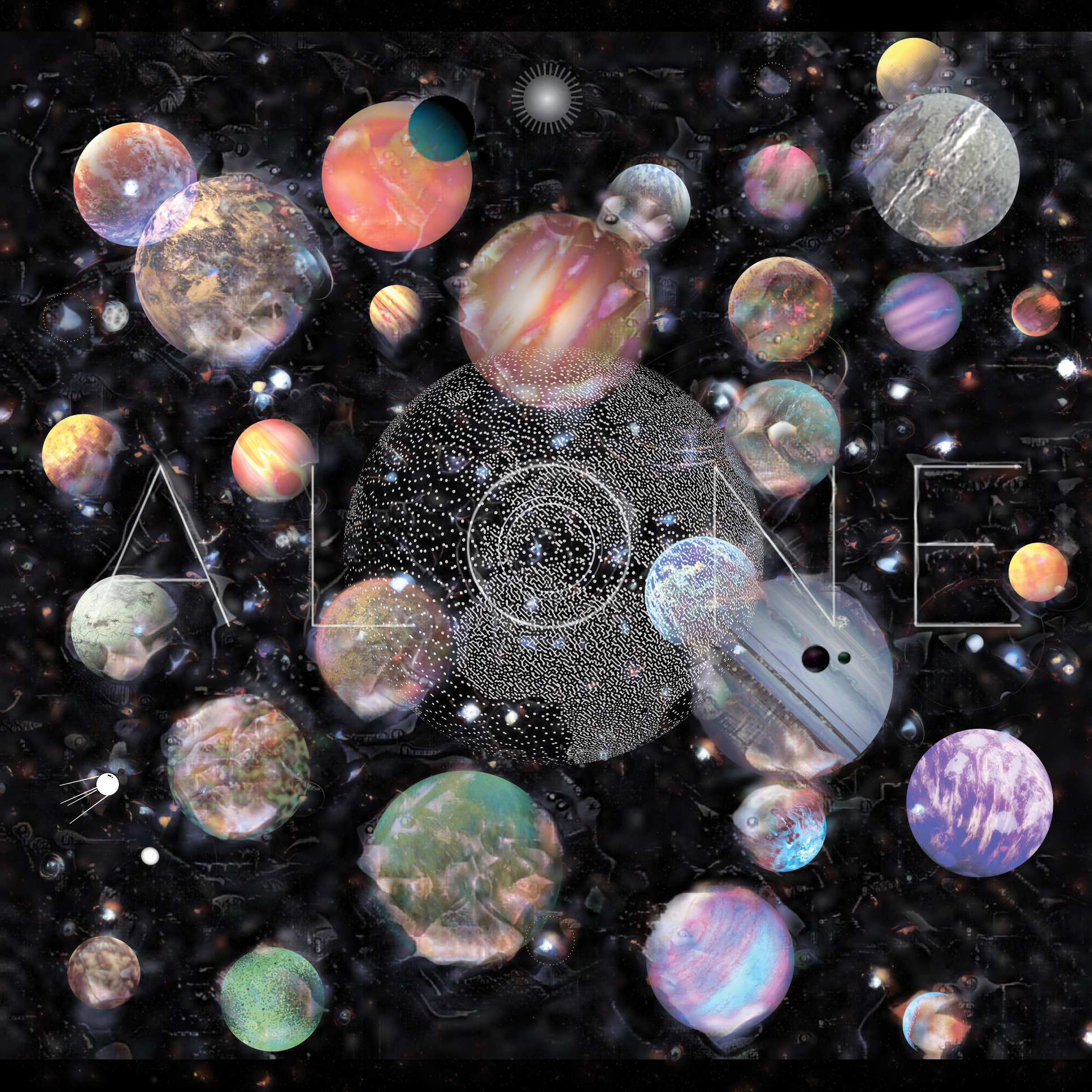 A simage of exoplanets by Erik Adigard, M-A-D