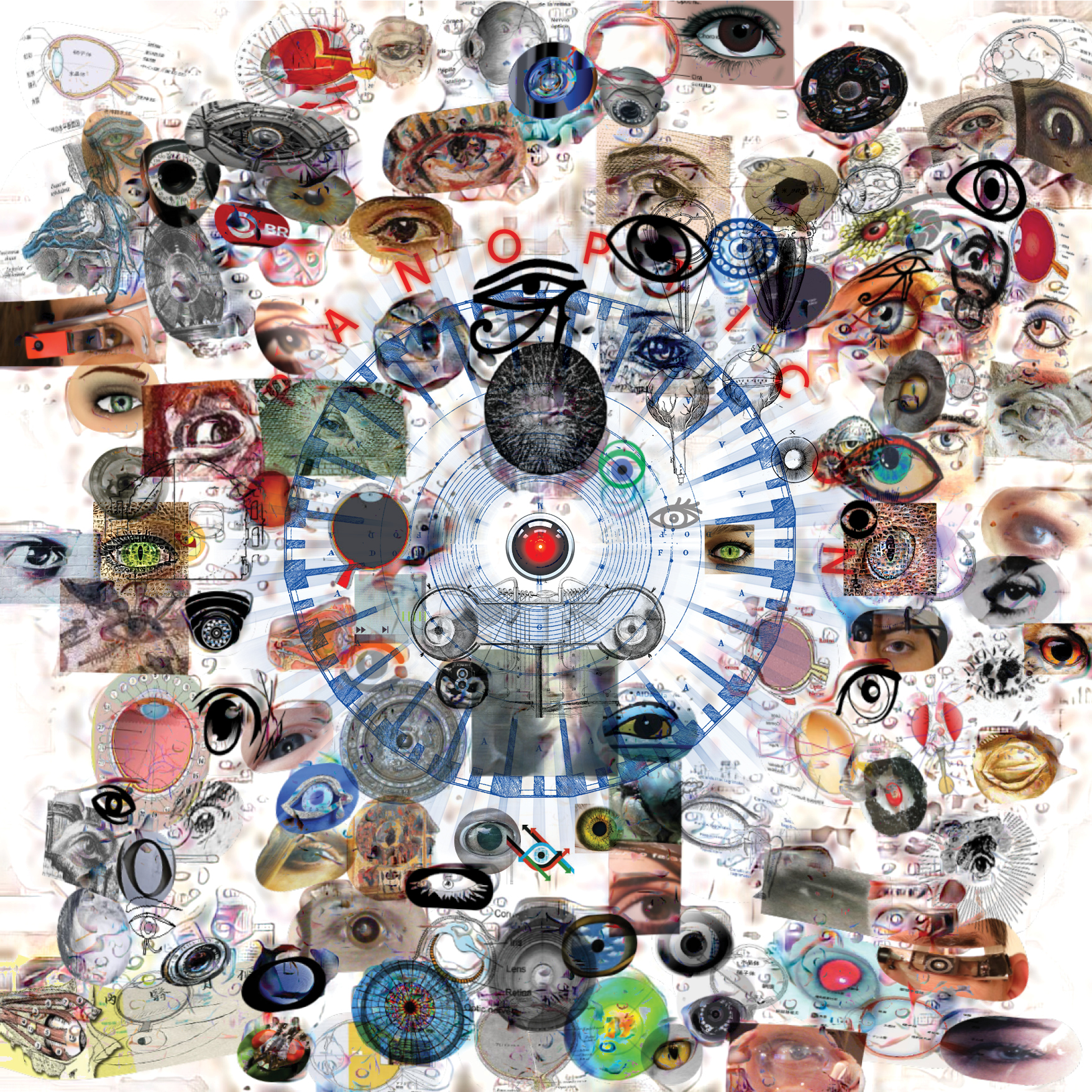 A simage of eyes by Erik Adigard, M-A-D